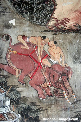 Temiya Jataka, the elephant