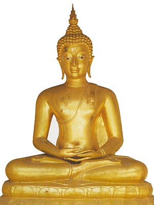 Sitting Buddha, Full-lotus posture