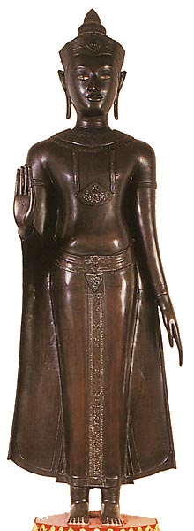 Thailand Buddha Images Khmer Standing Buddha Lopburi style
