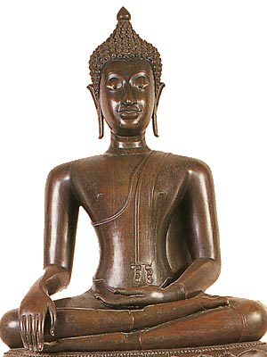 Buddha subduing Mara, Chiang Saen Style