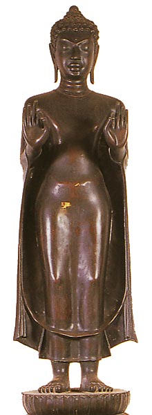 Standing Buddha, Dvaravati Style