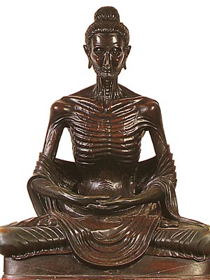 Buddha showing Mortification