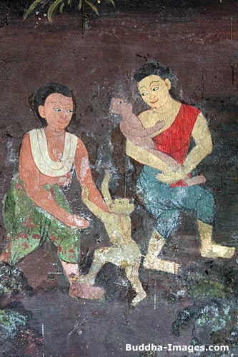 Scene from the Bhuridatta Jataka