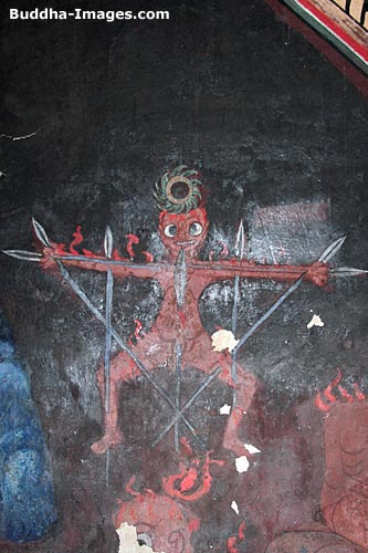 Torture scene in Hell - the Nimi Jataka