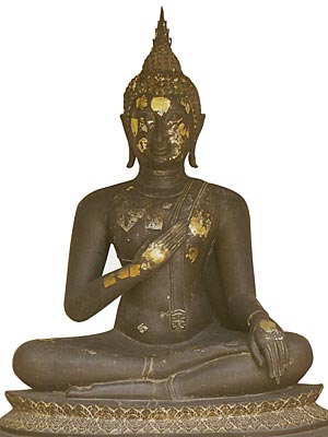 Buddha resolving to enter Nirvana