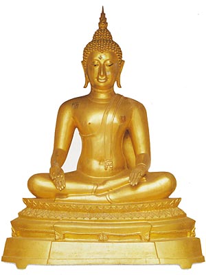 Sitting Buddha Images most common in Thailand