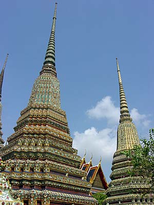 Phra Maha Chedi, Wat Pho, Bangkok