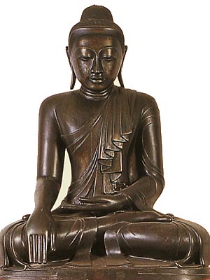 Buddha Subduing Mara, Burmese Style