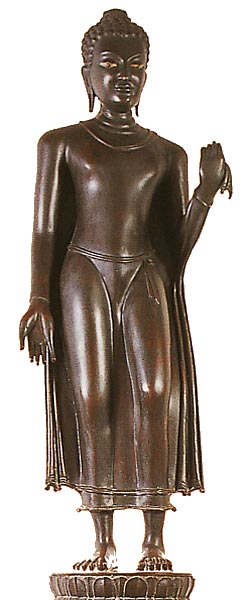 Standing Buddha Image, Indian (Gupta) Style